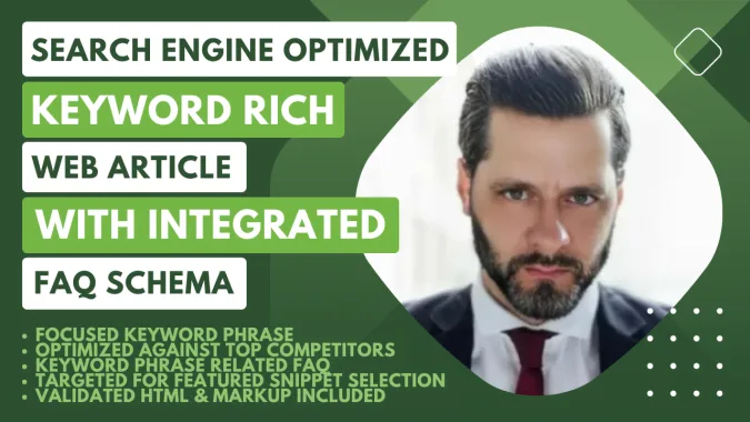 Article Writing Service With Integrated FAQ Schema SEO