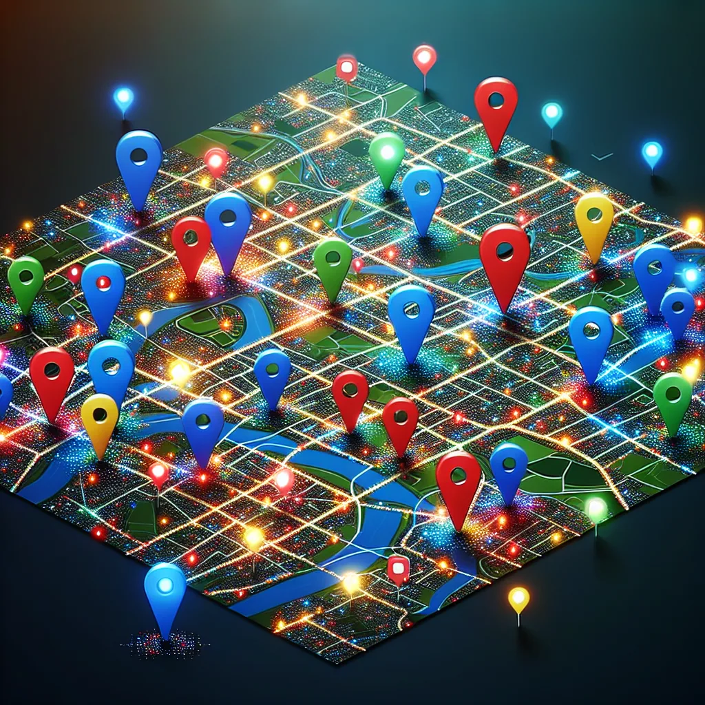 Google AI Search Tests Colored Map Pins for Local Results