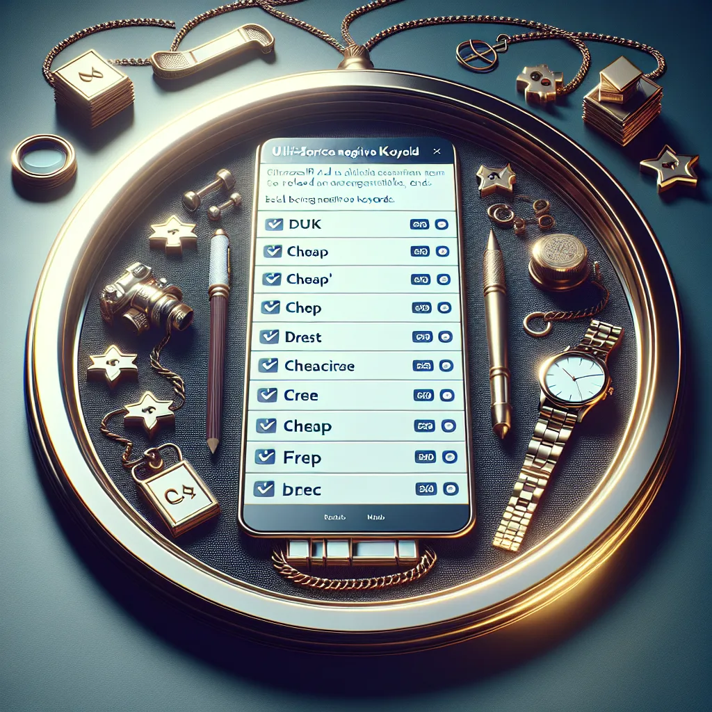 Microsoft Ads Self Service Negative Keyword Lists