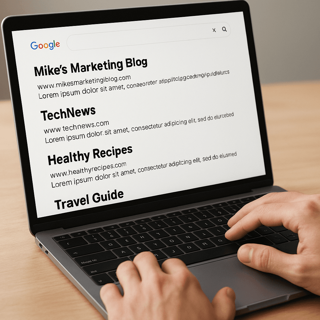 Google Tests Bold Site Names in Search Results