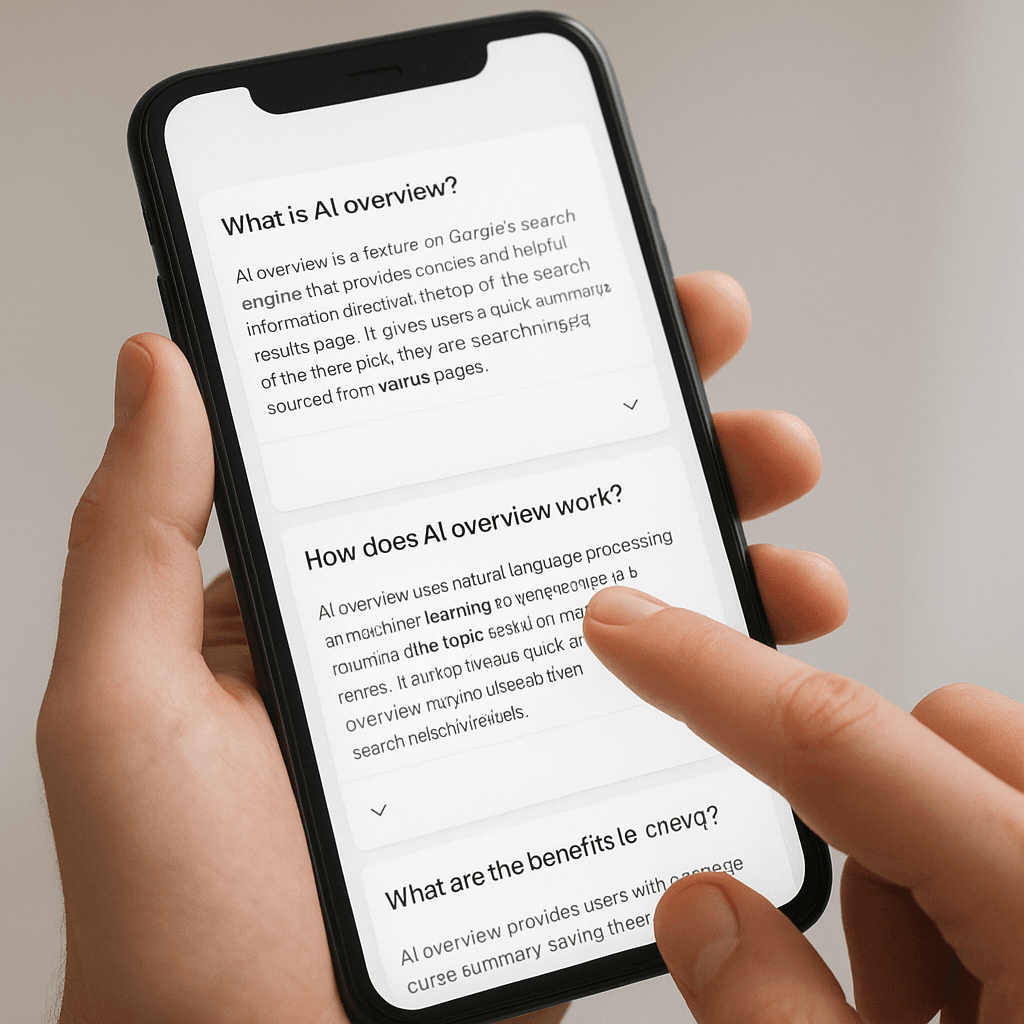 Google Tests Expandable AI Overviews Format