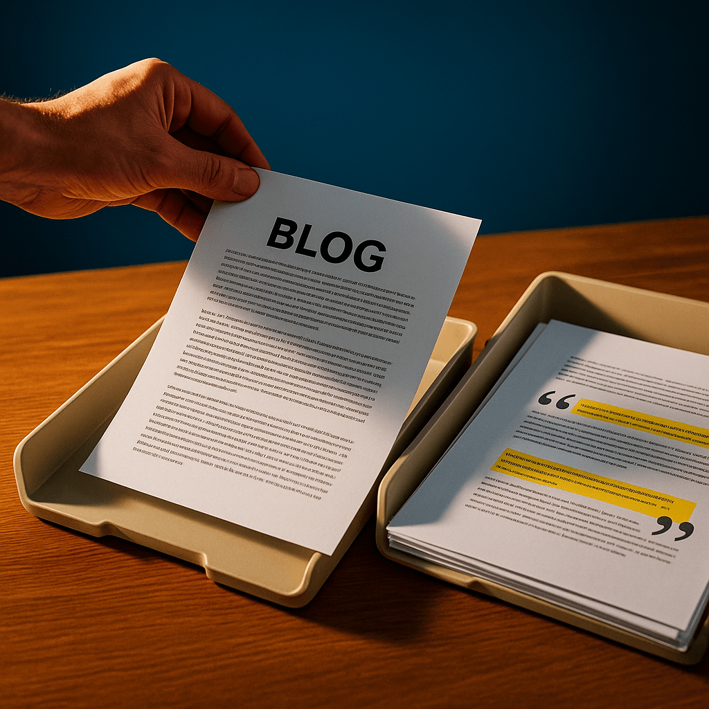 Optimize Blog Posts for Google and AI Citations